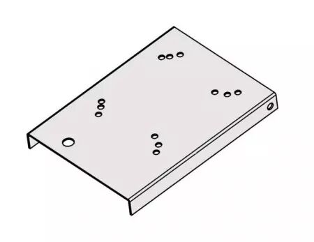 Type a085 tole support moteur