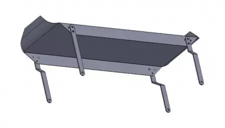 Type a754 guide sous rampe complete