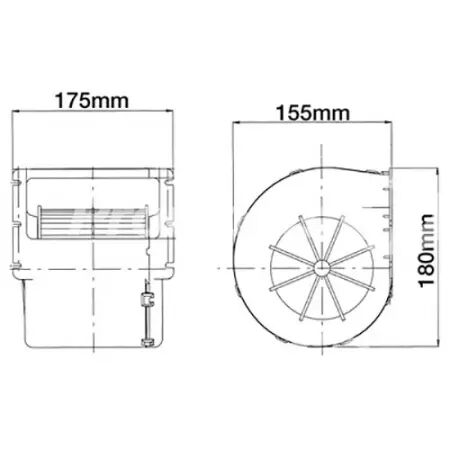 Ventilateur adaptable John Deere