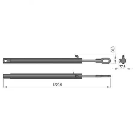 Verin hydraulique sip768050300