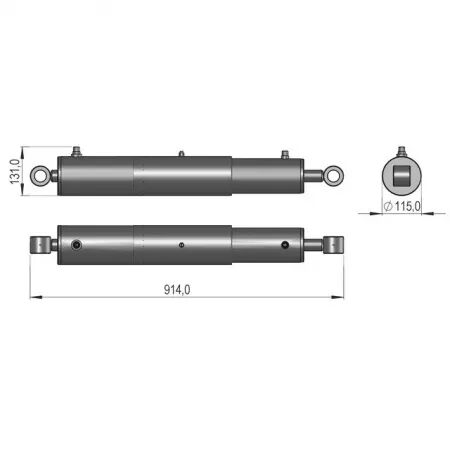 Verin hyraulique mfz5504044 sip 685610100b