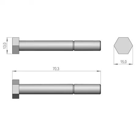 Vis m 8x65 8.8 zn en 24014 sip150101703